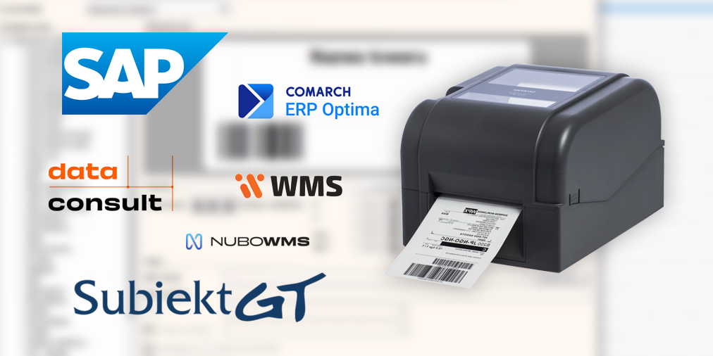 Czy każda drukarka etykiet działa z systemem ERP/ WMS?